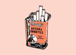 Asthma cigarettes: The original puffer Asthma cigarette