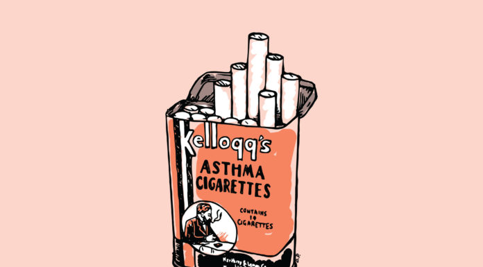 Asthma cigarettes: The original puffer Asthma cigarette
