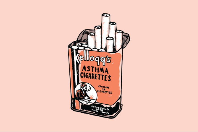 Asthma cigarette Asthma cigarette