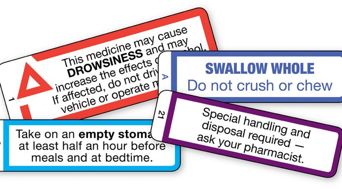 Cautionary advisory labels cautionary advisory labels