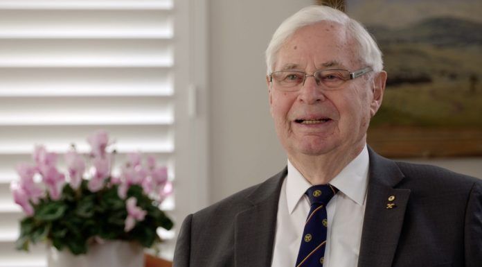 PSA founding father honoured for lifetime’s work Ross Brown