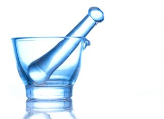 Quantifying drug loss while crushing tablets glass mortar and pestle