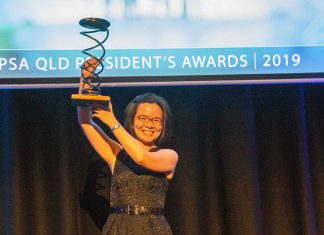 Pharmacists honoured at annual awards Queensland Bowl of Hygeia Pharmacist of the Year Vivien Hsu MPS