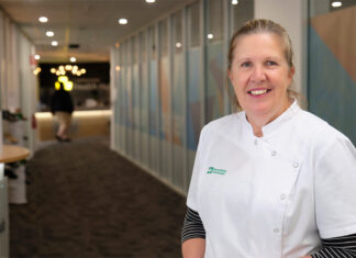 A pharmacist immuniser in the Apple Isle