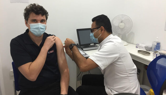 covid-vax-update-feature About 450 community pharmacies in New South Wales will be able to administer the AstraZeneca COVID-19 vaccine to patients under 40 years of age.