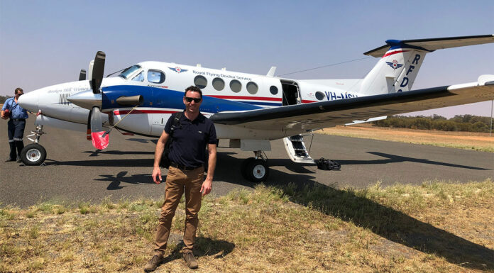 Pharmacists rush to vaccinate remote towns with the RFDS Broken Hill-based pharmacist Andrew Johnson MPS is helping vaccinate patients in remote communities with the RFDS