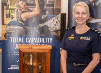 The most senior pharmacist in the Australian Defence Force military