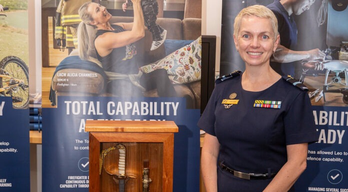 The most senior pharmacist in the Australian Defence Force military