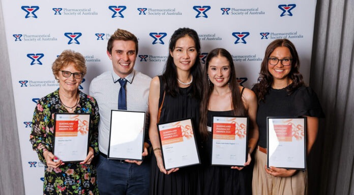 PSA awards leading Queensland pharmacists Queensland pharmacists
