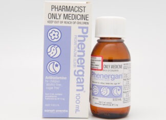 Do not supply Phenergan to children under 6, manufacturer warns phenergan
