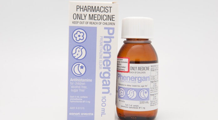 Do not supply Phenergan to children under 6, manufacturer warns phenergan