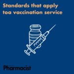 1. Standards that apply to a vaccination service